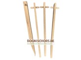 Gronddoekhaak - pin hout 30 cm